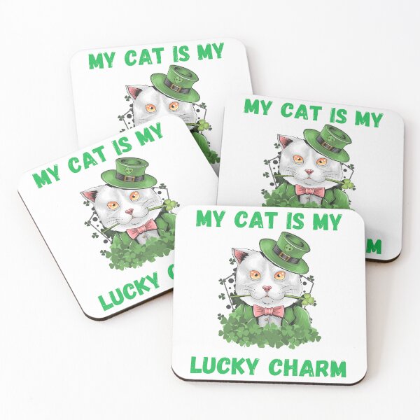 Item preview,  My cat is my lucky charm designed and sold by Creativedsigna.