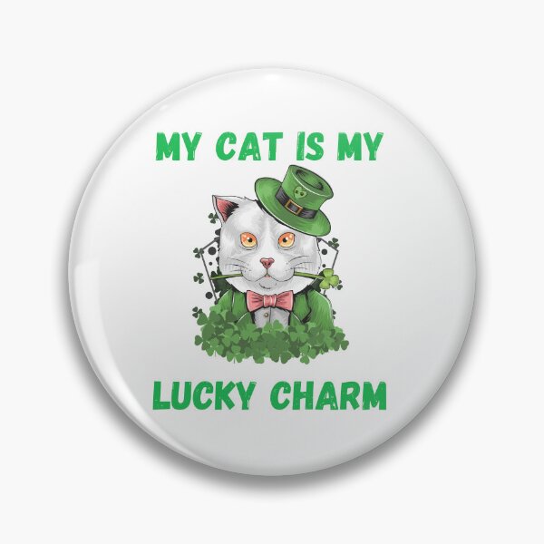 Item preview,  My cat is my lucky charm designed and sold by Creativedsigna.