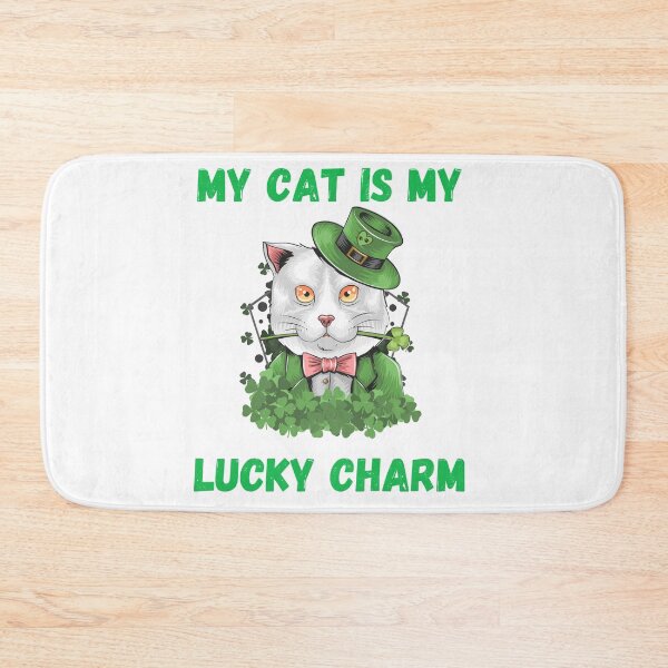 Item preview,  My cat is my lucky charm designed and sold by Creativedsigna.
