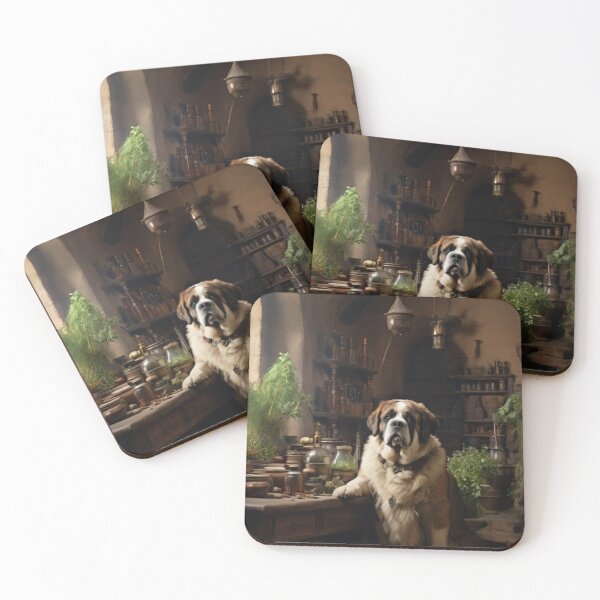 Item preview, Herbal St. Bernard's Dog designed and sold by NeatThingLover.