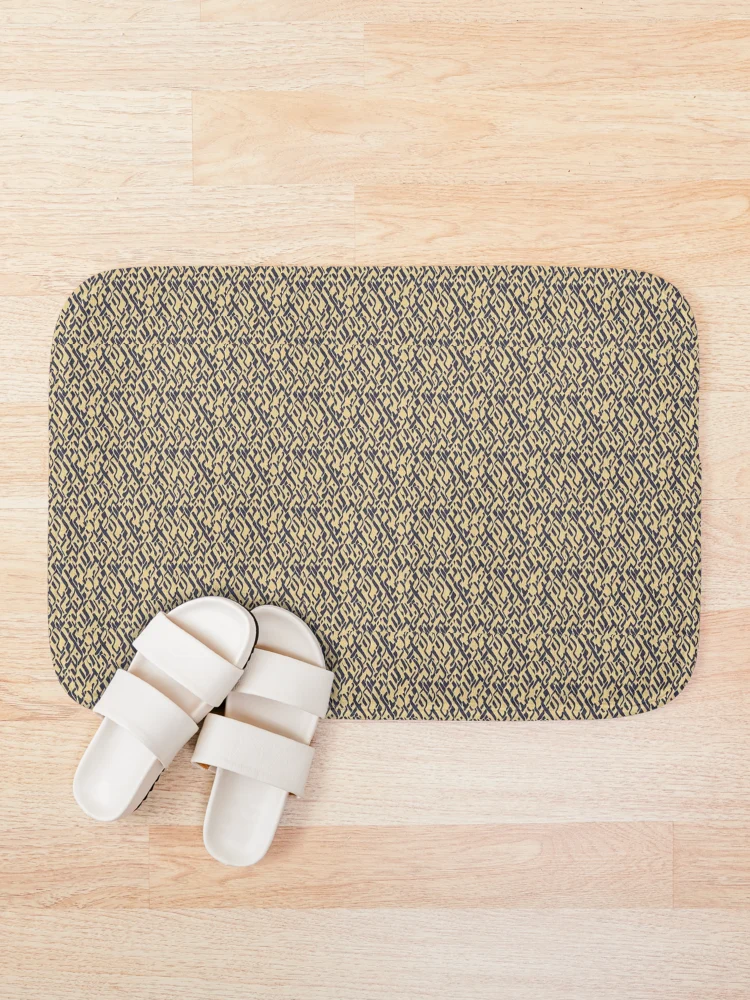 Thumbnail 1 of 6, Bath Mat, Tile pattern designed and sold by DestoPattern.