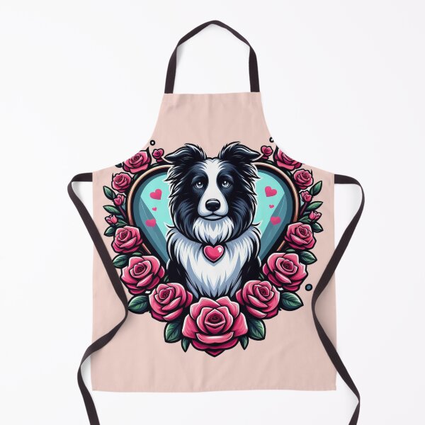 Item preview, Border Collie Black And White Herding Dog Valentine's Day designed and sold by CoffeeIsATrip.
