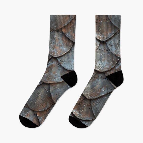 Item preview, Rustic Metal Scale Armor Pattern designed and sold by Reichcorp.