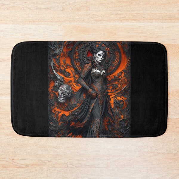 Item preview, Elegant gorgeous La Calavera Catrina, Lady of the afterlife, the Elegant Skull designed and sold by Fantasymachine.