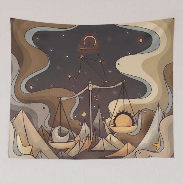 Item preview, Libra lands designed and sold by Swadeillustrations.