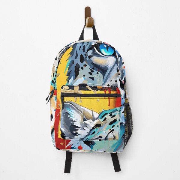 Item preview, Stunning Snow Leopard Graffiti Art designed and sold by Exclusively Motorsport.