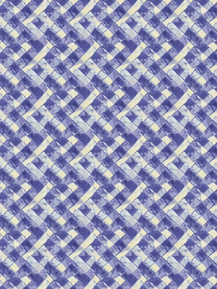 Thumbnail 4 of 4, iPhone Case, Blue Tile Pattern designed and sold by DestoPattern.