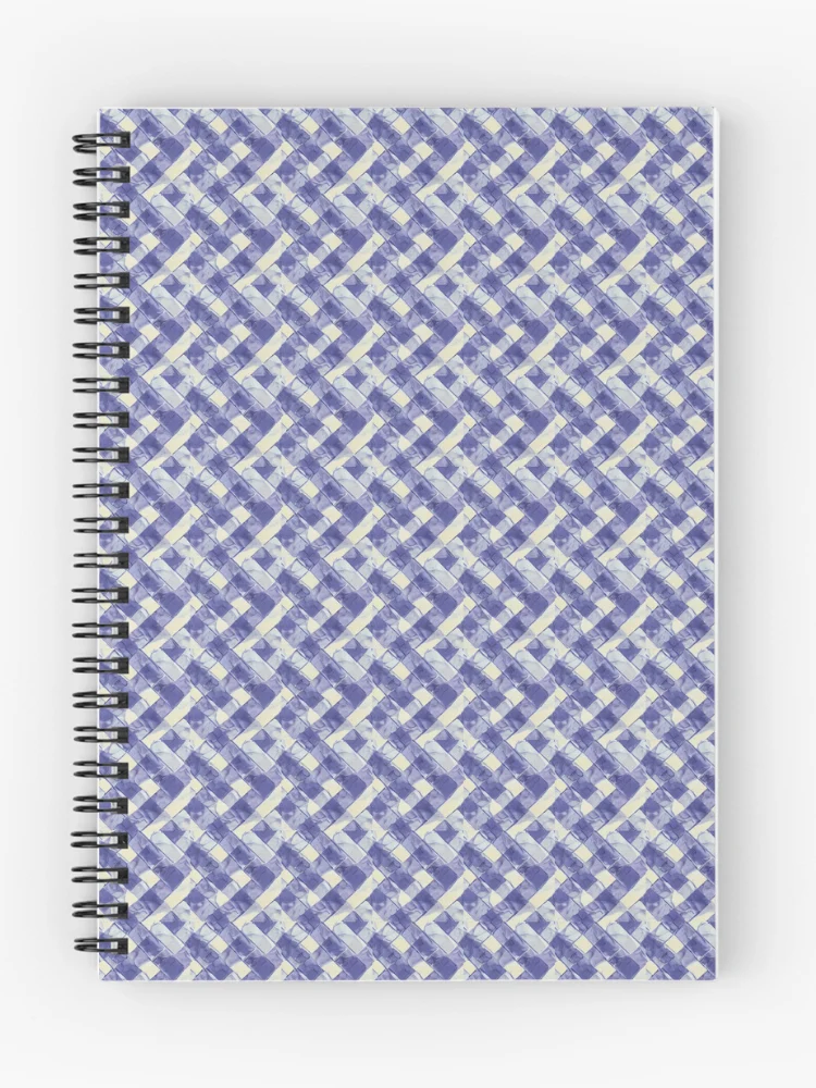 Thumbnail 1 of 3, Journal, Blue Tile Pattern designed and sold by DestoPattern.