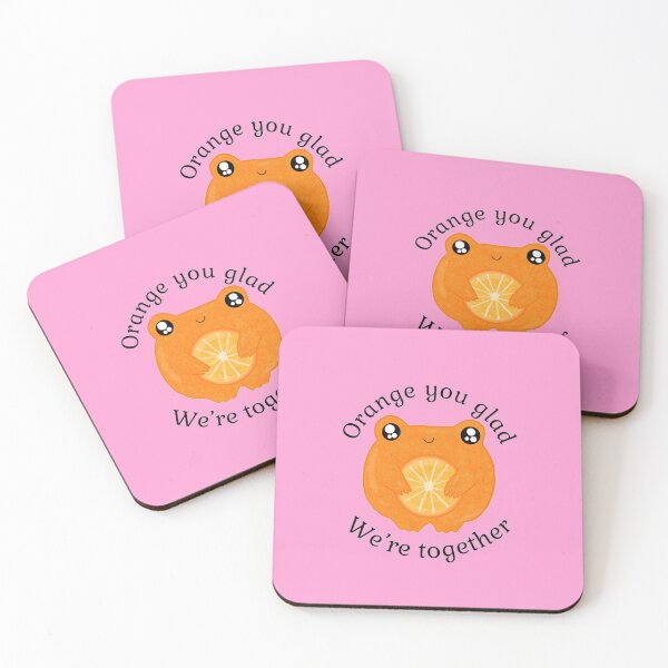 Item preview, Frog friends- orange  designed and sold by Healinghuesart.