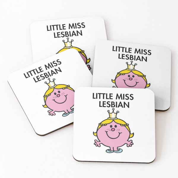 Item preview, Little Miss Lesbian Funny TikTok Design designed and sold by tinytofu.