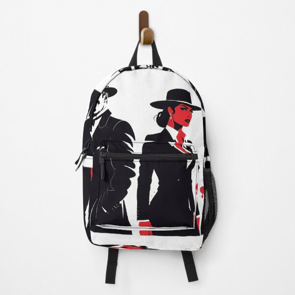 Item preview, Historical Intrigue: Mafia Depicted in Unique Digital Silhouettes designed and sold by Artedig.