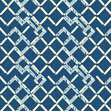 Artwork thumbnail, Blue Tile pattern by DestoPattern