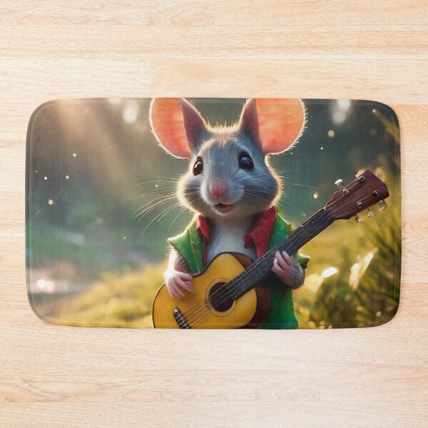 Item preview, Mouse Playing Guitar designed and sold by Bunmigraphics .