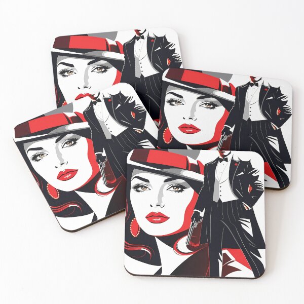 Item preview, Master Silhouettes: Mafia Through Digital Artistic Eyes designed and sold by Artedig.