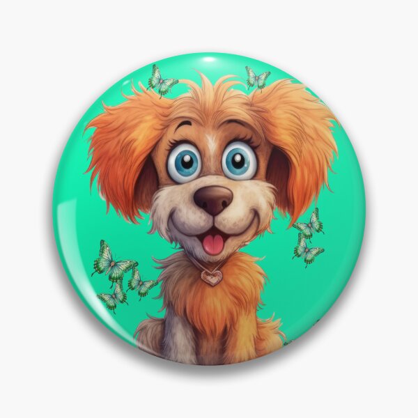 Item preview, Scruff the friendly dog looks surprised designed and sold by LoneAngel.