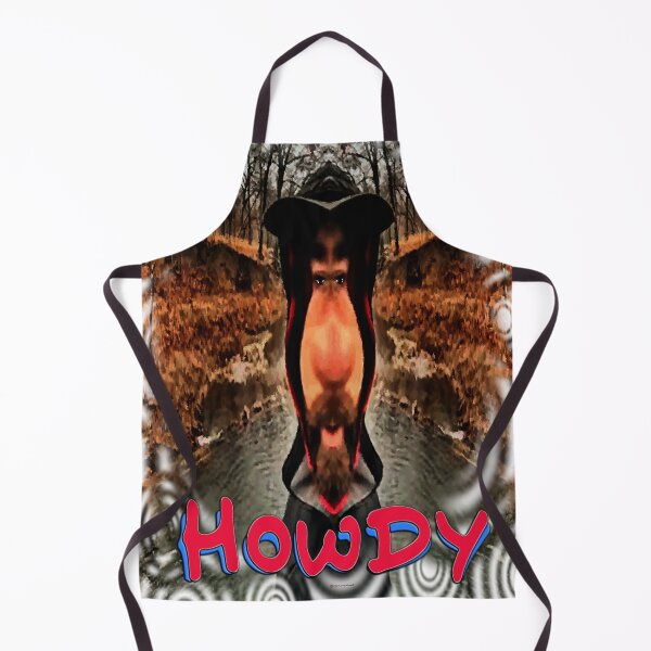 Item preview, Bearded Character by the Stream Says Howdy designed and sold by kristalcurt.