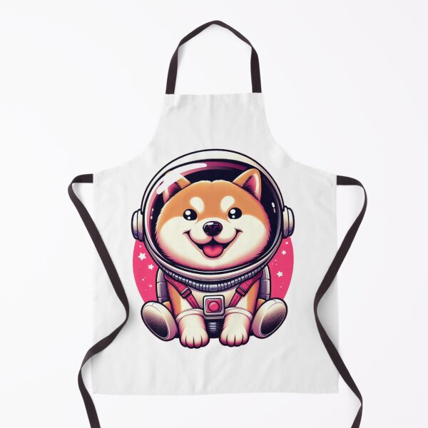 Item preview, "Happy Shiba Inu Astronaut: Exploring the Cosmos" designed and sold by Pearlsiwa.