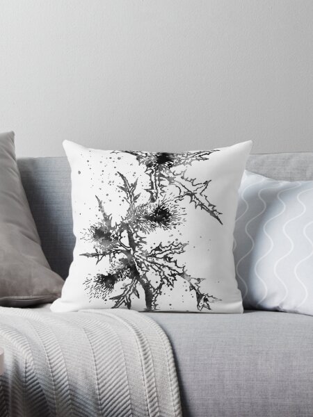 Item preview, Scottish Thistle, watercolor Scottish Thistle designed and sold by Rosaliartbook.