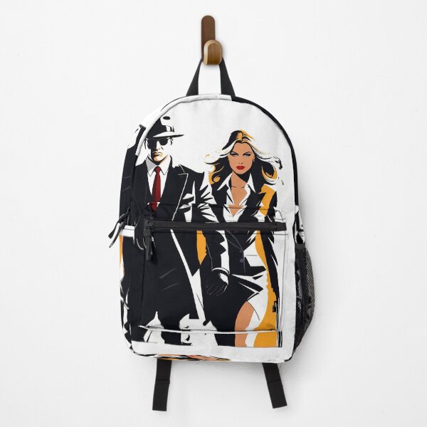 Item preview, Mafia in Monochrome: Digital Silhouettes Reveal Hidden Truths designed and sold by Artedig.