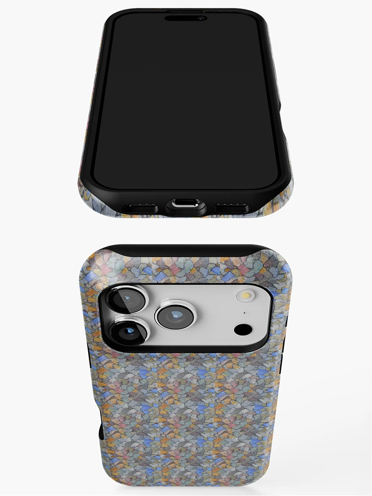 Thumbnail 3 of 4, iPhone Case, Tile Pattern designed and sold by DestoPattern.