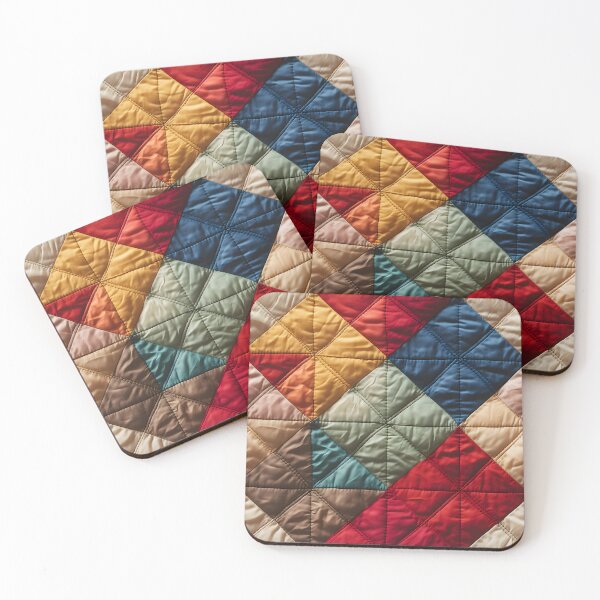 Item preview, Vintage Geometric Patchwork Pattern designed and sold by SecretDicer.