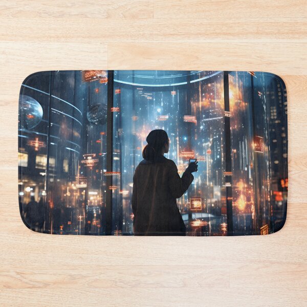 Item preview, Futuristic City, Digital Dome designed and sold by oilidesing.