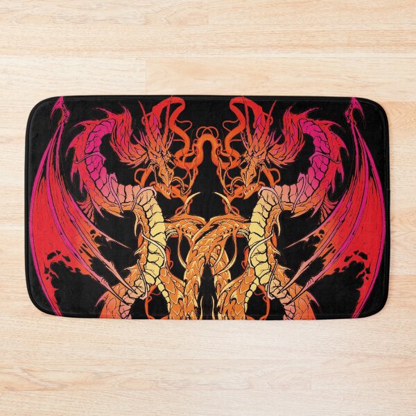 Item preview, DOUBLE RED DRAGONS designed and sold by Damyanoman_Art.