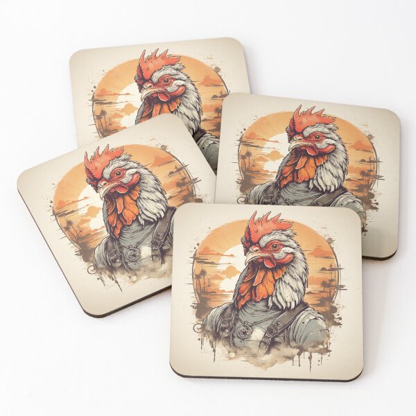 Item preview, High-Quality Steampunk Rooster designed and sold by Sadia  Jannat.