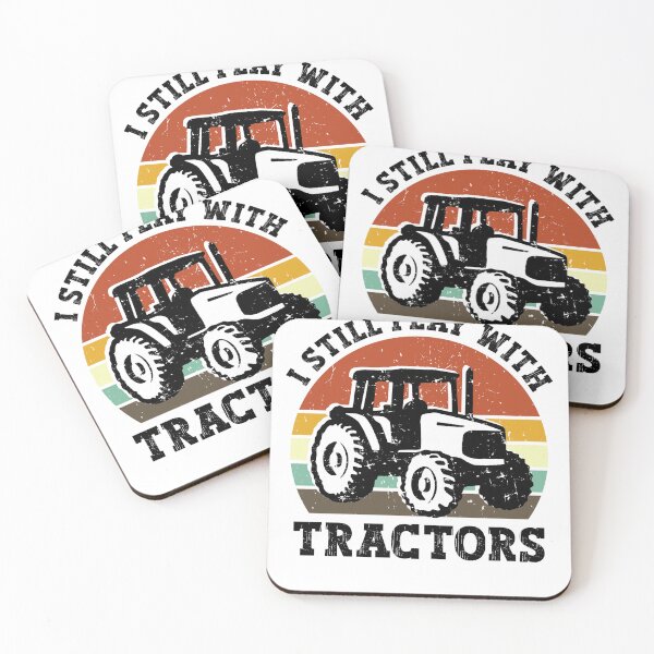 Item preview, Funny I Still Play With Tractors, Tractor Driver & Farmer Farming in the Farm designed and sold by SakuraPxl.
