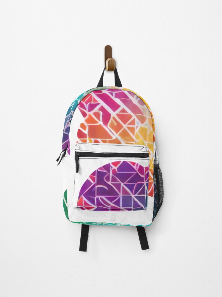 Thumbnail 1 of 3, Backpack, Abstract Gradients Collection (439) designed and sold by WASjourney.