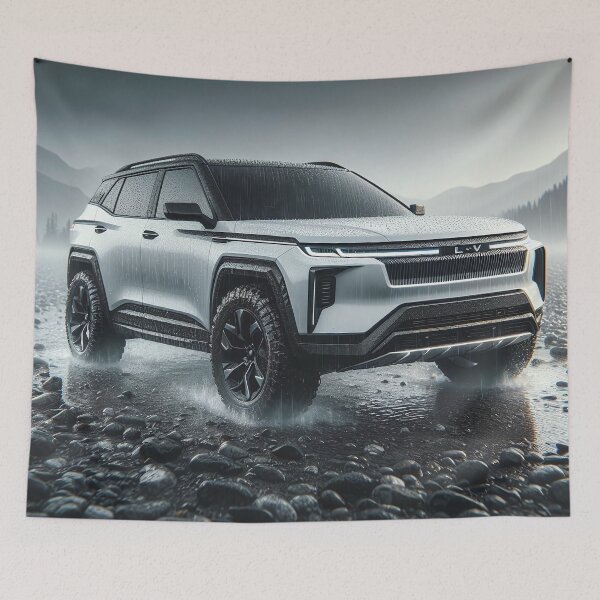 Item preview, EV SUV concept designed and sold by Pixeledfox.