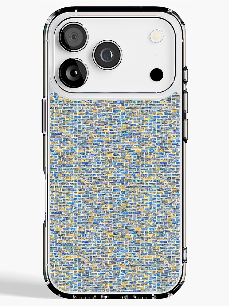 Thumbnail 1 of 5, iPhone Case, Colorful Brick Pattern designed and sold by DestoPattern.