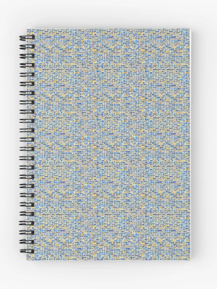 Thumbnail 1 of 3, Journal, Colorful Brick Pattern designed and sold by DestoPattern.