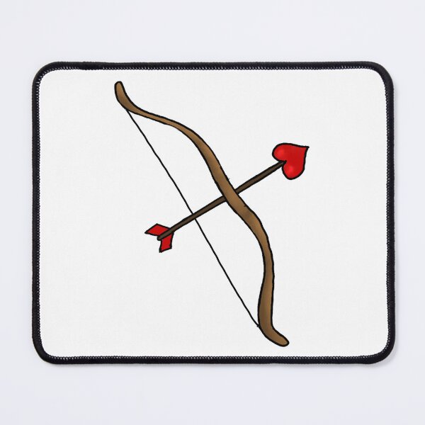 Item preview, Cupid's bow and heart arrow designed and sold by Linda Dammann.