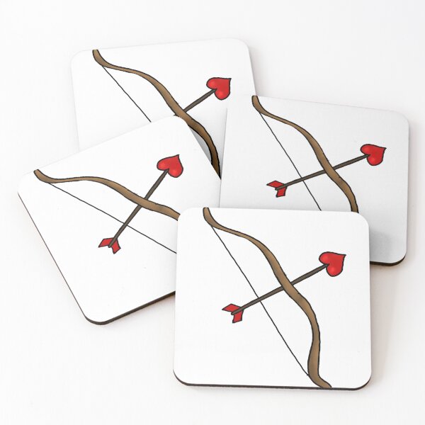 Item preview, Cupid's bow and heart arrow designed and sold by Linda Dammann.