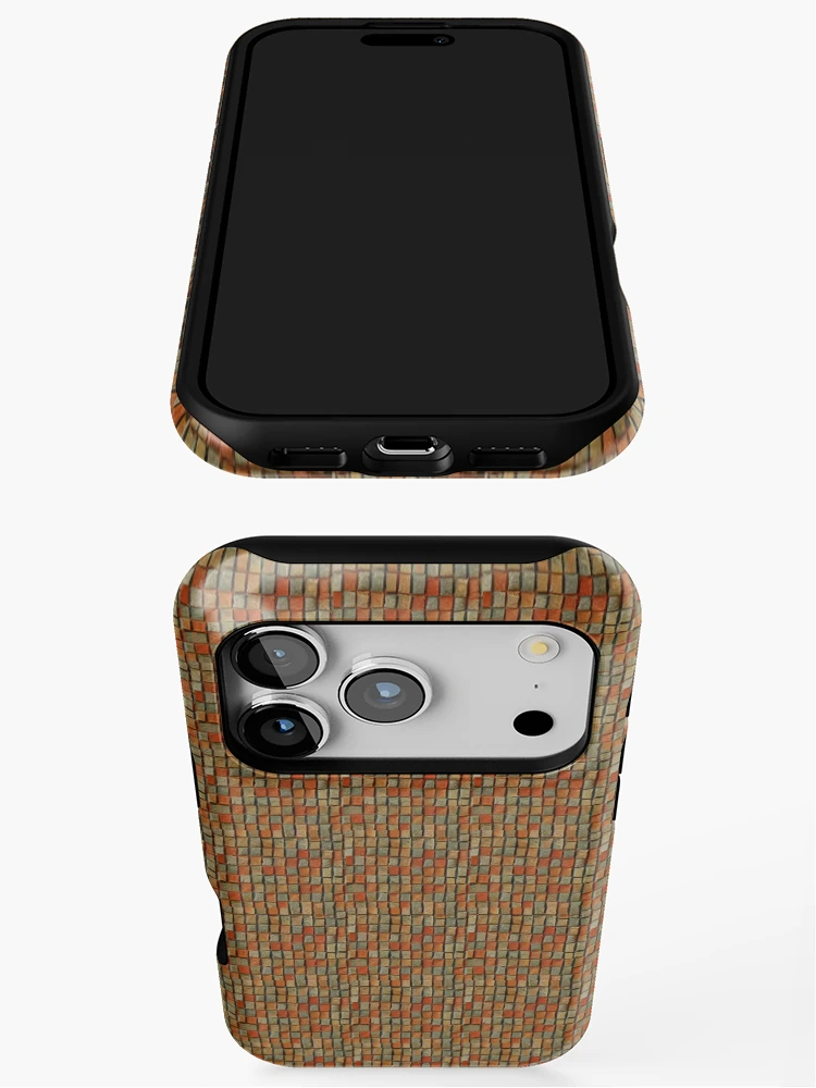 Thumbnail 3 of 4, iPhone Case, Tile Pattern designed and sold by DestoPattern.