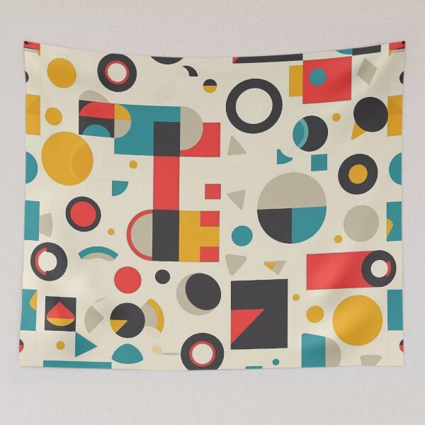Item preview, Nostalgic Charm - Retro Pattern designed and sold by Dazzling Studio Art.