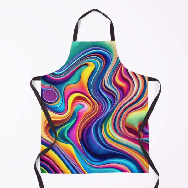 Item preview, Vibrant Colorful Multicolored Chromatic Swirls Contemporary Abstract Art Design designed and sold by ATSCreationsZA.