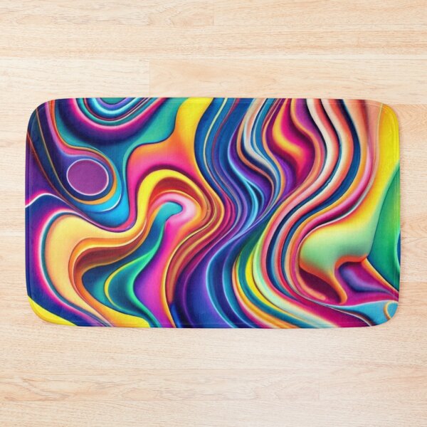 Item preview, Vibrant Colorful Multicolored Chromatic Swirls Contemporary Abstract Art Design designed and sold by ATSCreationsZA.