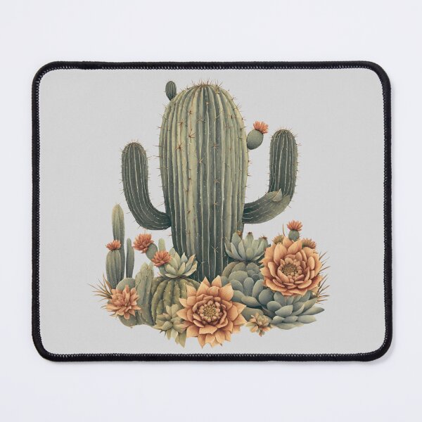 Item preview, Bohemian Style Flowering Cactus designed and sold by Mozyden.