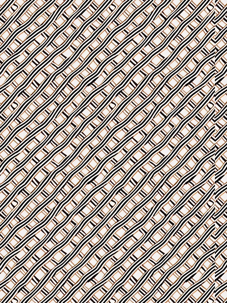 Thumbnail 4 of 4, Samsung Galaxy Phone Case, Fiber Tile Pattern designed and sold by DestoPattern.