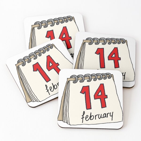 Item preview, 14th February calendar, Valentine's Day designed and sold by Linda Dammann.