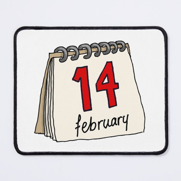 Item preview, 14th February calendar, Valentine's Day designed and sold by Linda Dammann.