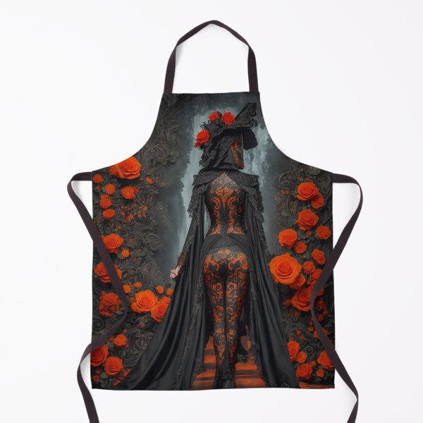 Item preview, Elegant gorgeous La Calavera Catrina, Lady of the afterlife, the Elegant Skull designed and sold by Fantasymachine.
