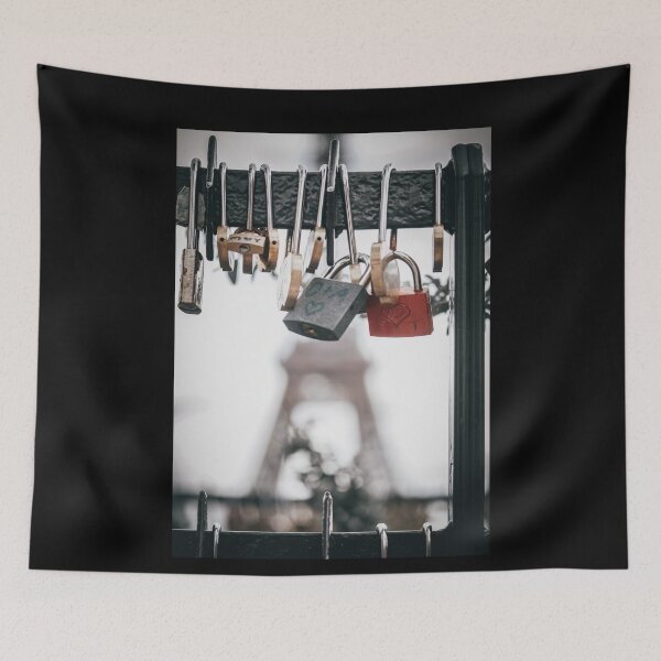 Item preview, Love Locks in Paris designed and sold by photoluisduarte.