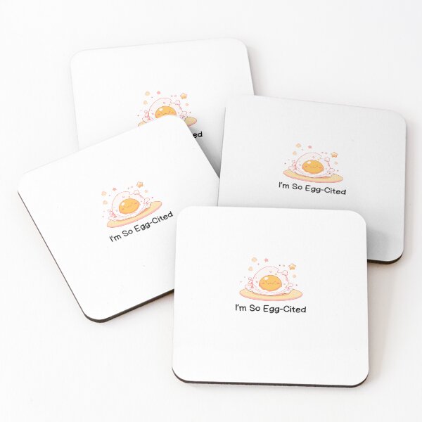 Item preview, Funny & Kawaii Egg Puns designed and sold by zeliche mohammed.