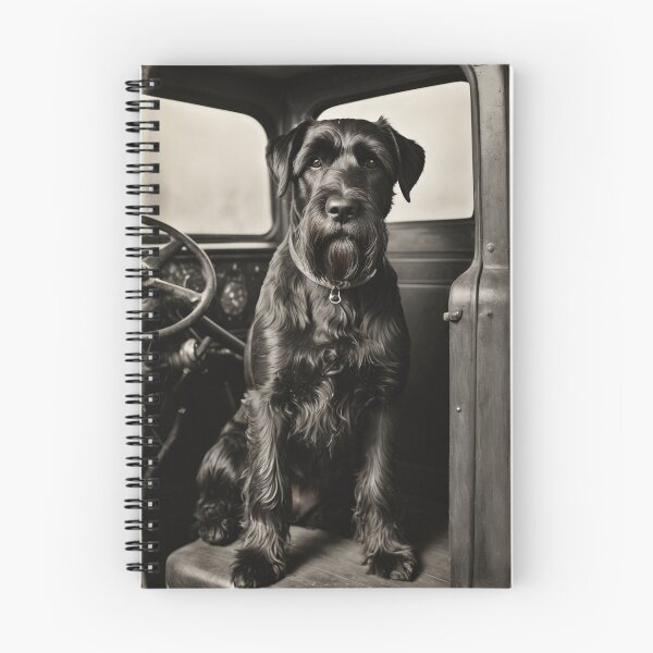Item preview, Giant Schnauzer Truck designed and sold by K9-wallart.