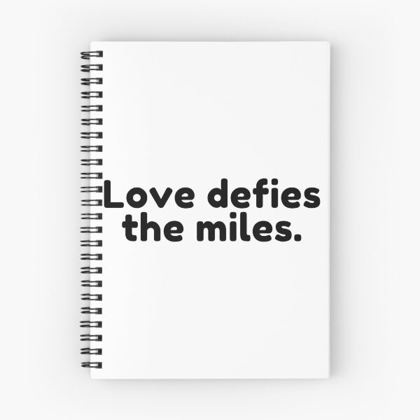Item preview, Love defies the miles. designed and sold by Bananobanini.
