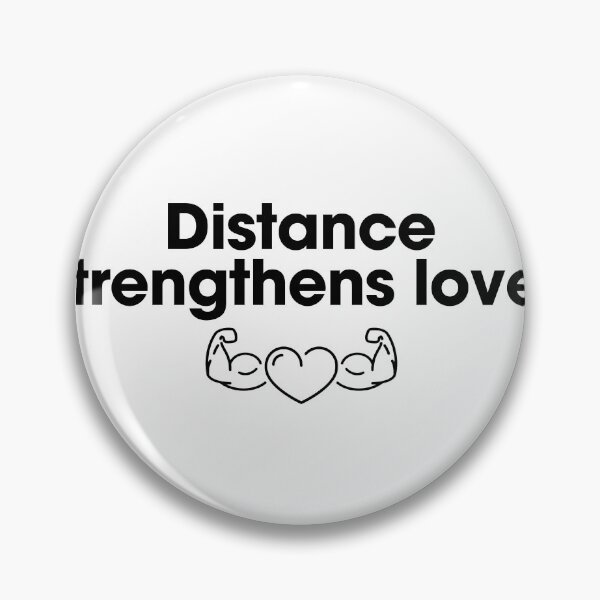 Item preview, Distance strengthens love. designed and sold by Bananobanini.