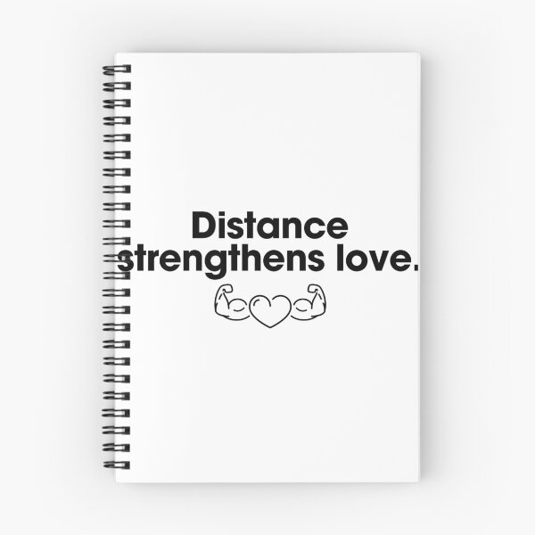 Item preview, Distance strengthens love. designed and sold by Bananobanini.